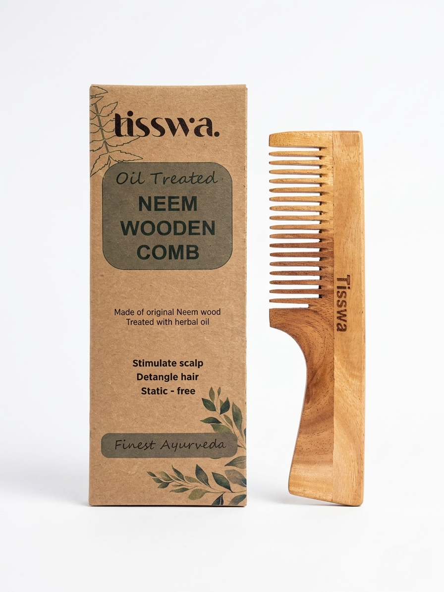 Tisswa Neem Wooden Comb